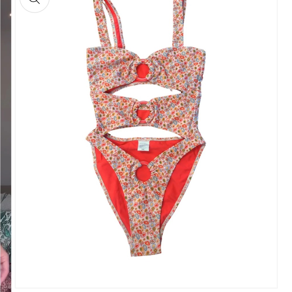 Strawberry Milk Mob Merlot One Piece Bikini